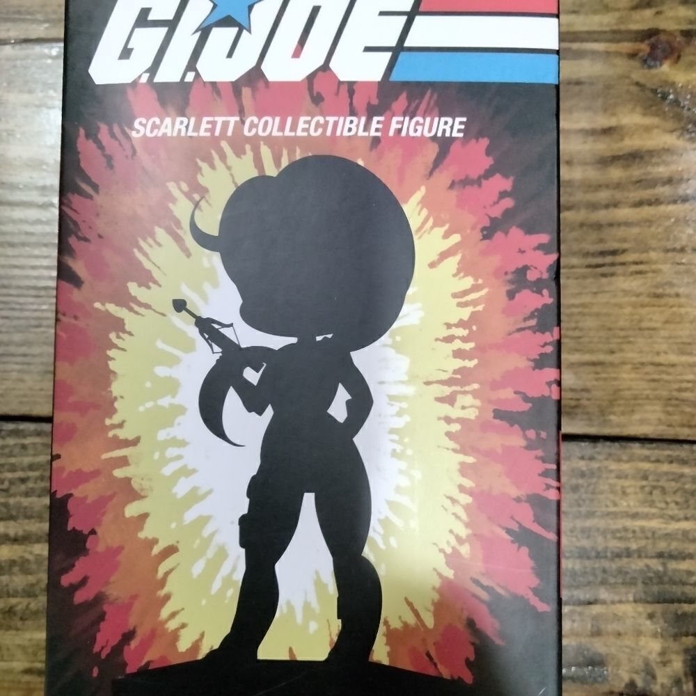 2021 LOOTCRATE EXCLUSIVE GI Joe Collection SCARLETT Collectible Figure - Hasbro